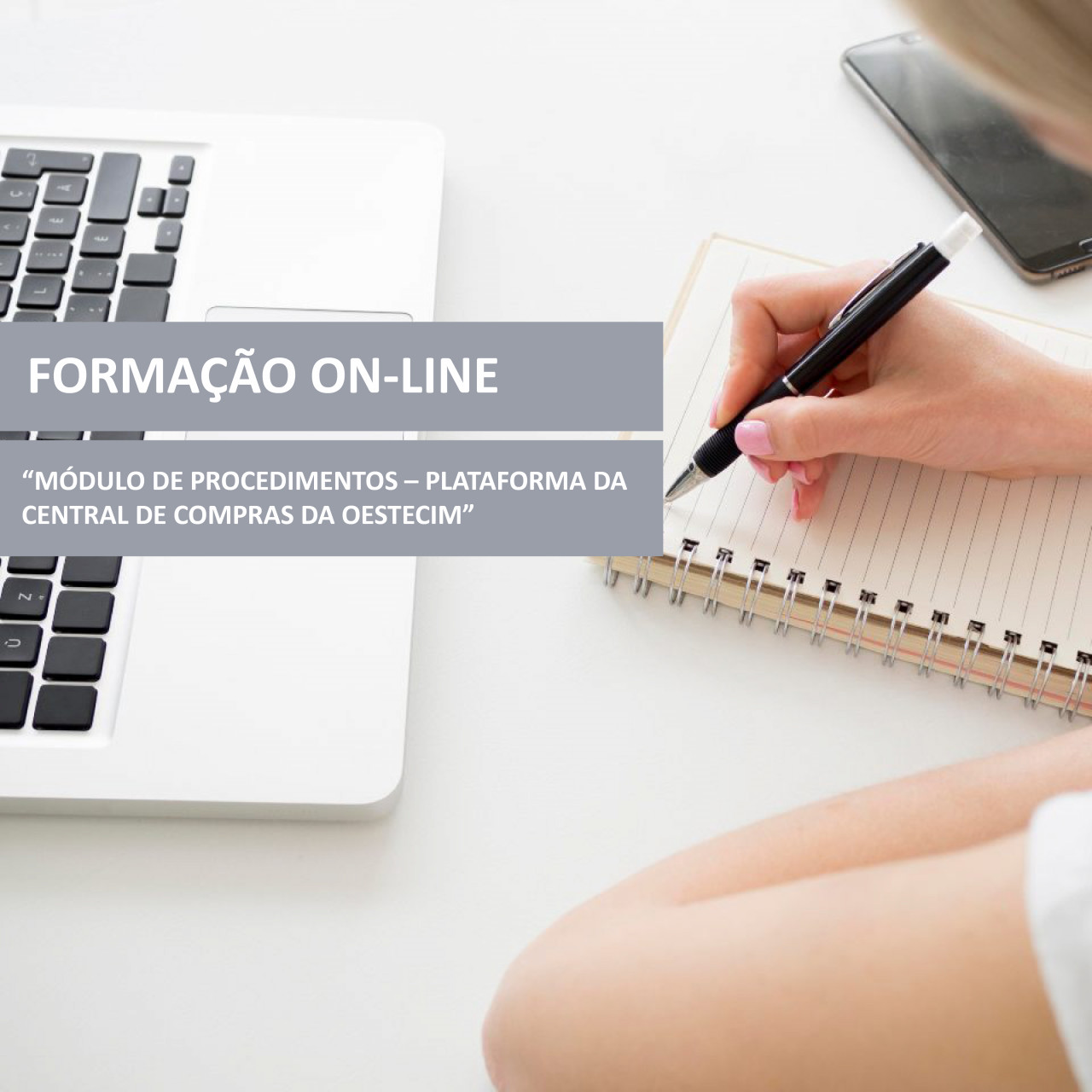 Ação de formação on-line “Módulo de Procedimentos – Plataforma da Central de Compras da OesteCIM”